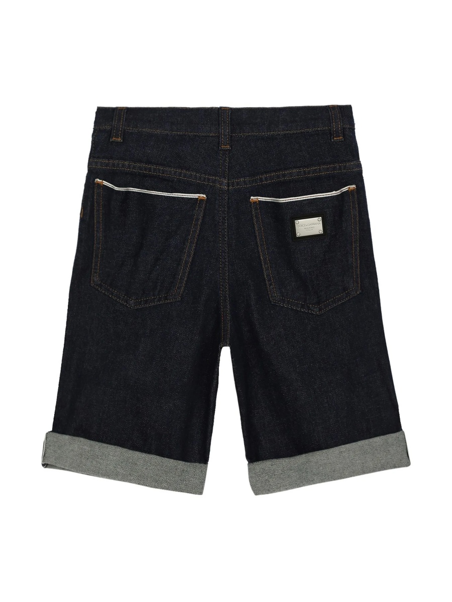 Pantaloni scurti Dolce &amp; Gabbana albastri - Img 2