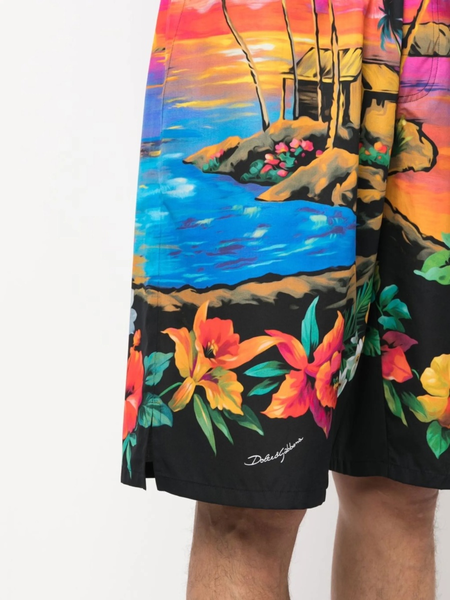 Pantaloni scurti Dolce &amp; Gabbana roz - Img 5