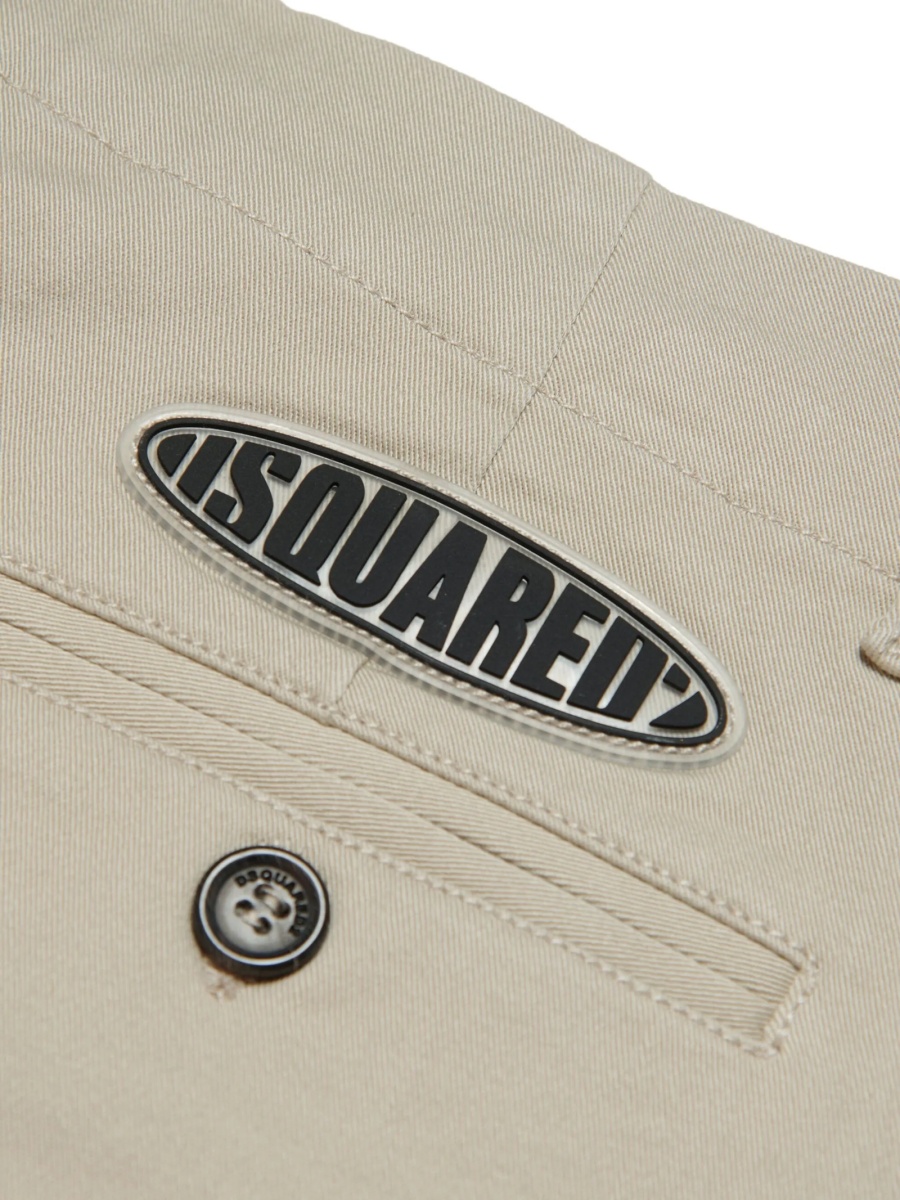 Pantaloni scurti DSQUARED2 neutri - Img 3