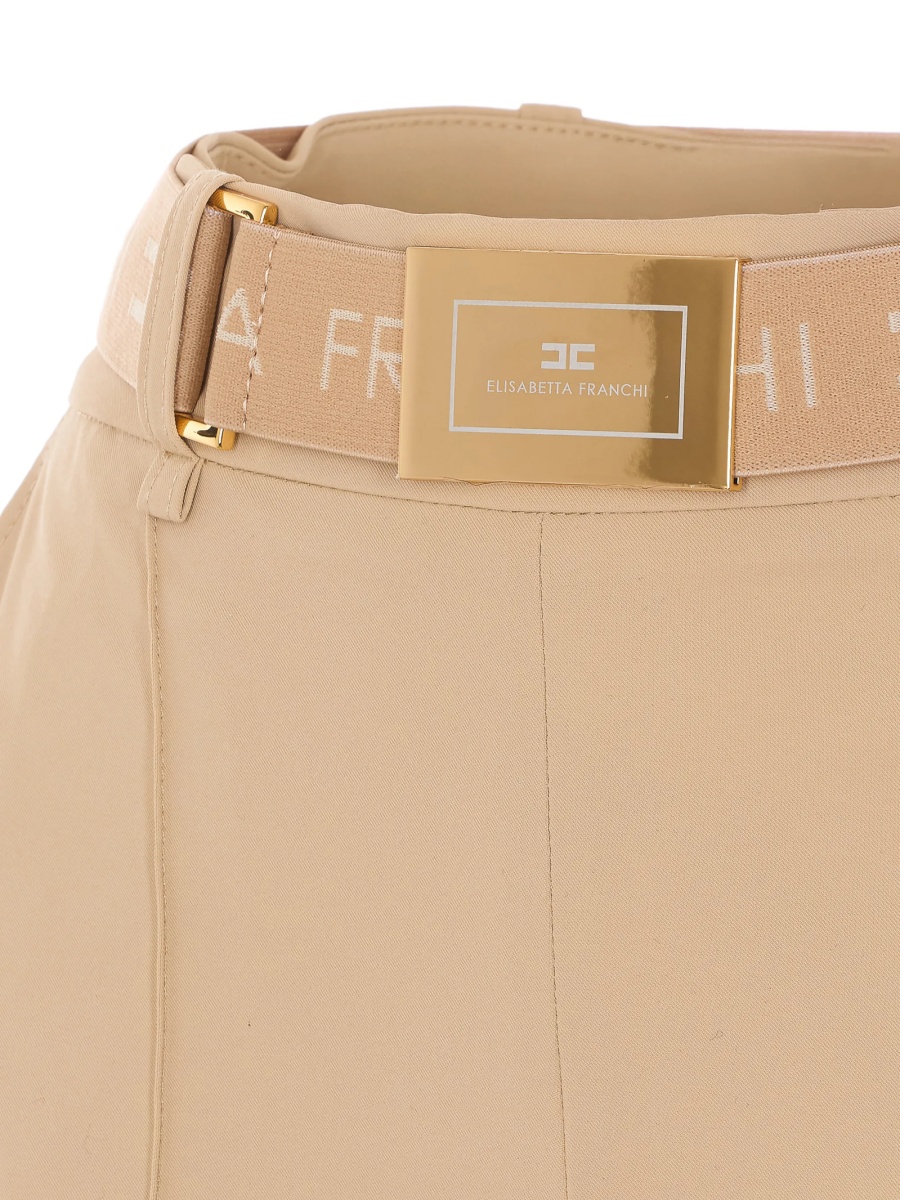 Pantaloni scurti Elisabetta Franchi neutri - Img 3