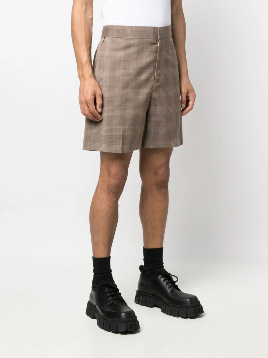 Pantaloni scurti Givenchy neutri din spandex/elastan si poliamida - Img 3