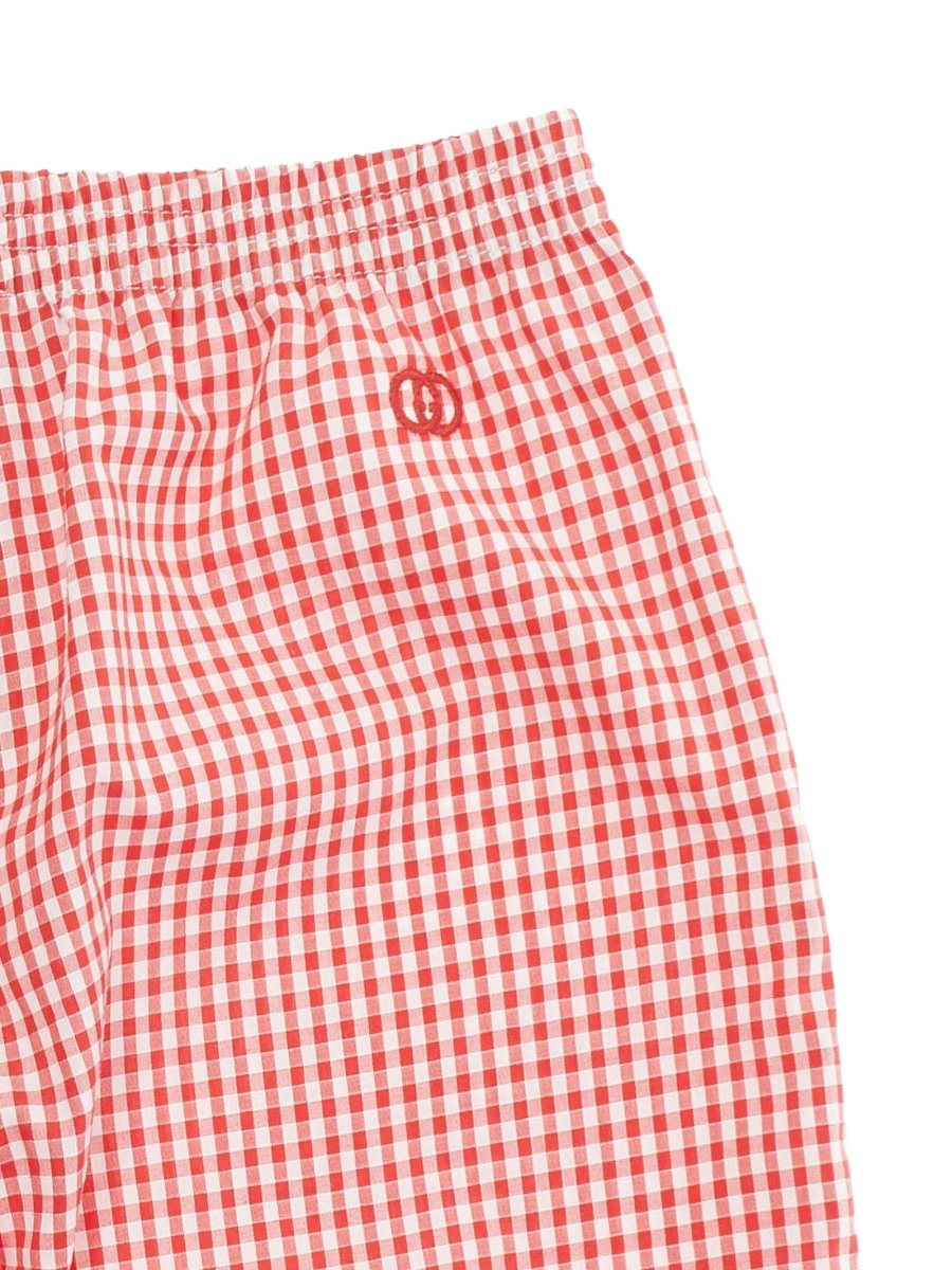 Pantaloni scurti Gucci rosii - Img 3