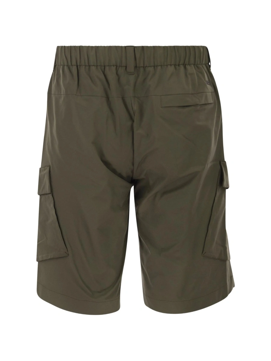 Pantaloni scurti Herno verzi - Img 2