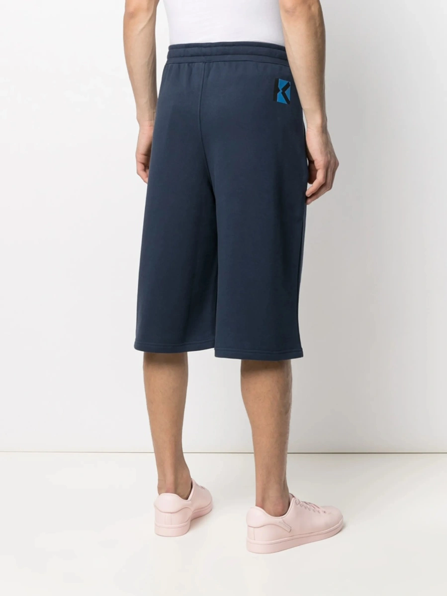 Pantaloni scurti Kenzo albastri - Img 4