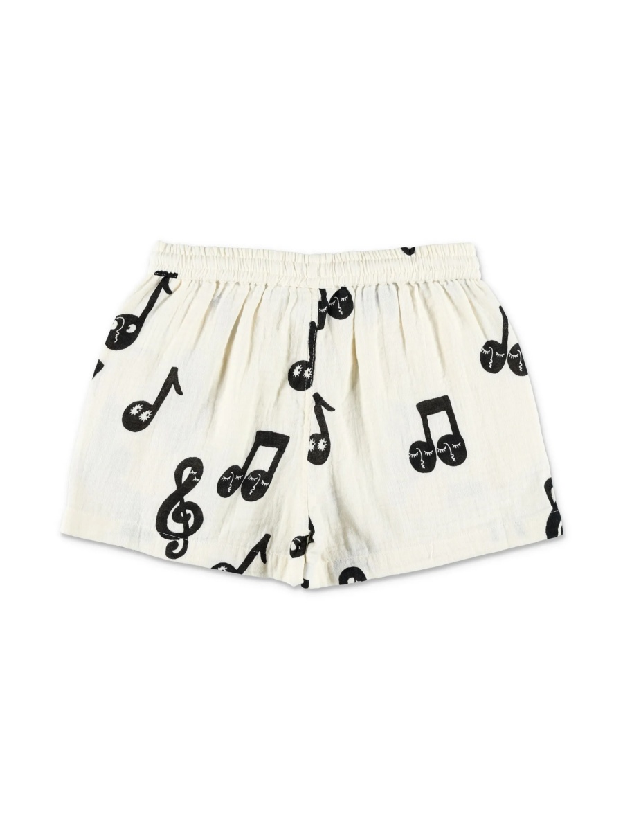 Pantaloni scurti MINI RODINI albi - Img 2