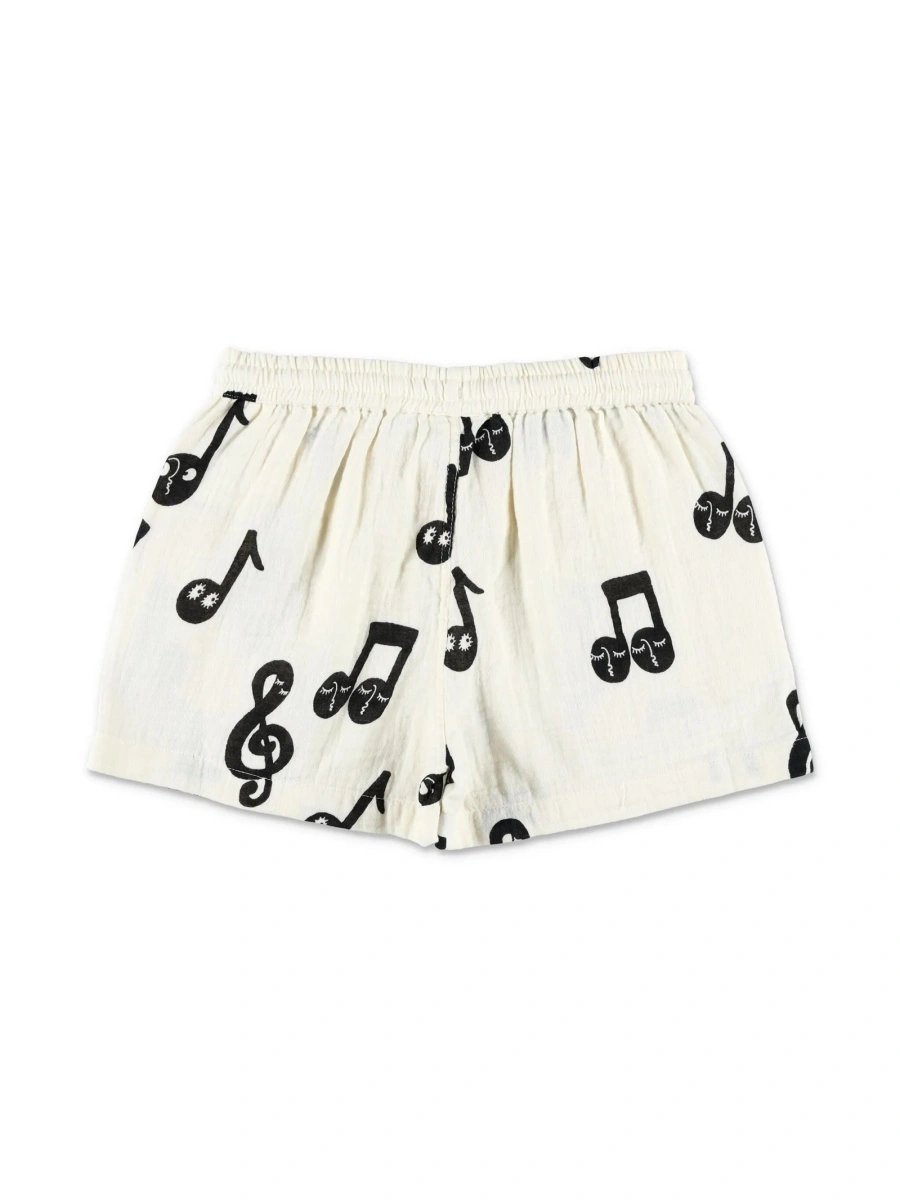 Pantaloni scurti MINI RODINI albi - Img 2