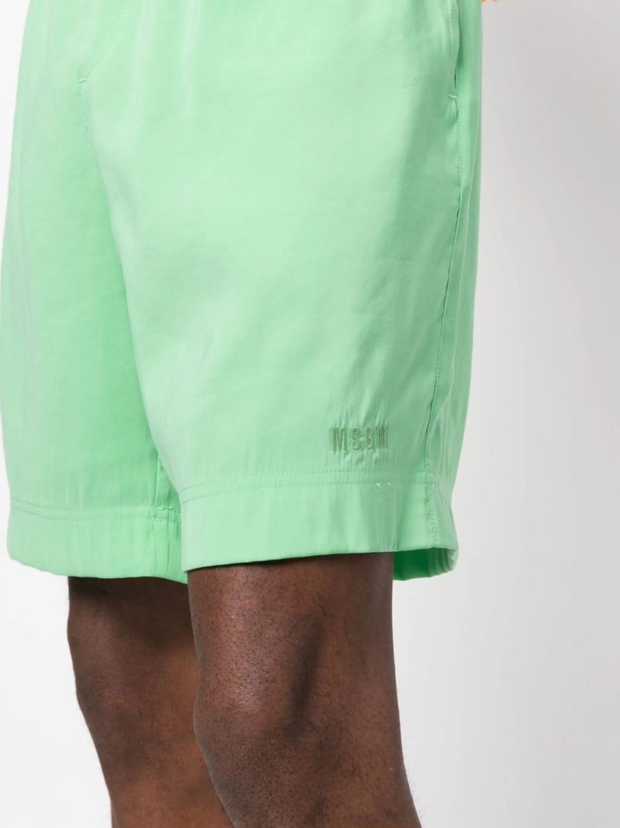 Pantaloni scurti MSGM verzi - Img 5