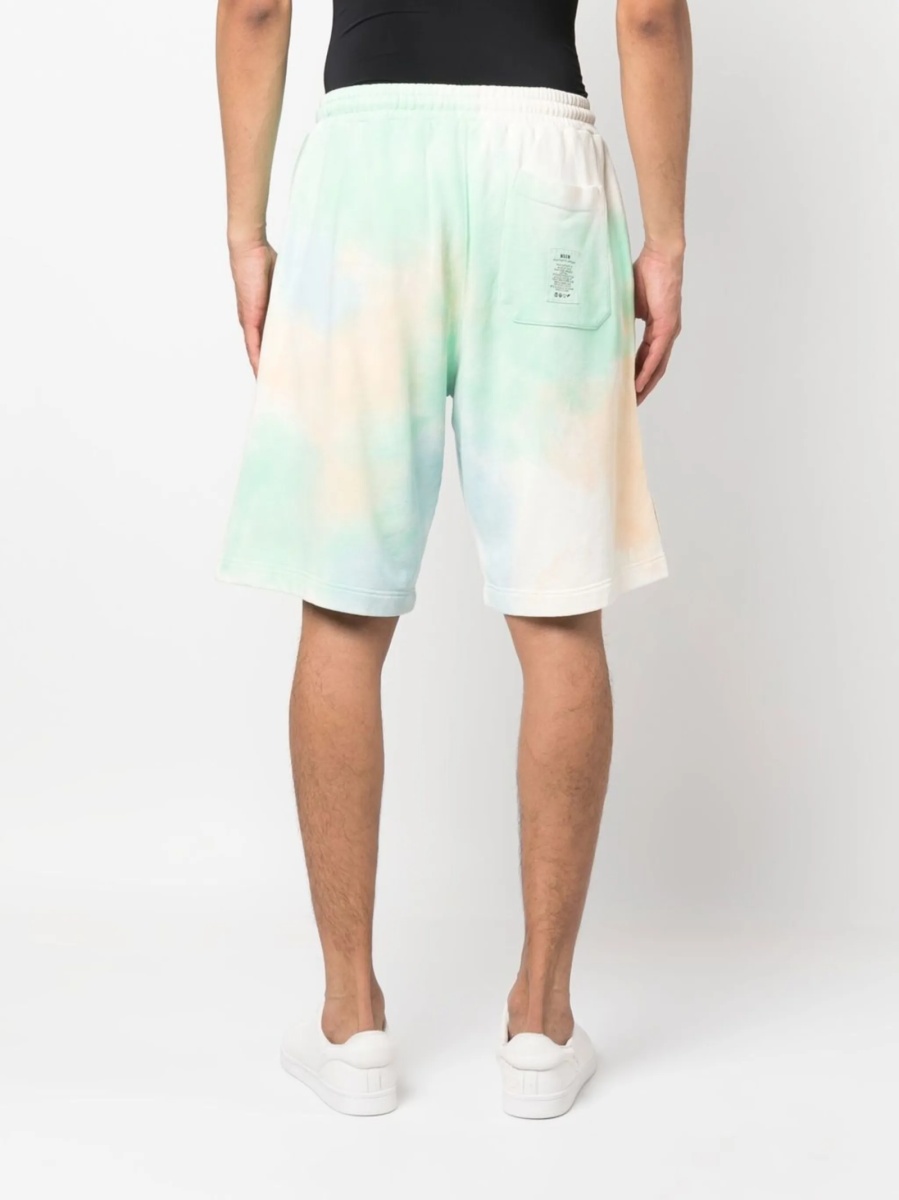 Pantaloni scurti MSGM verzi - Img 4