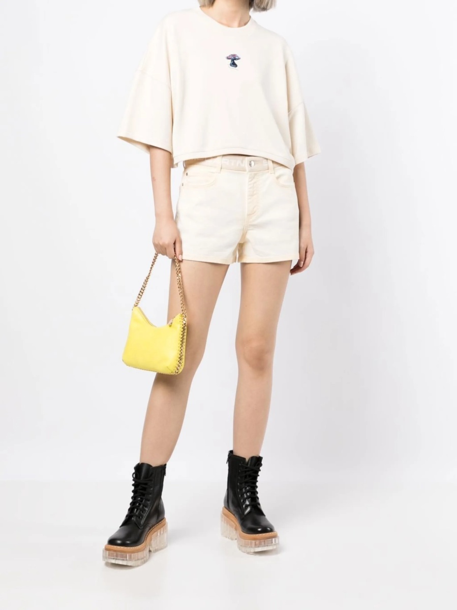 Pantaloni scurti Stella McCartney neutri - Img 2