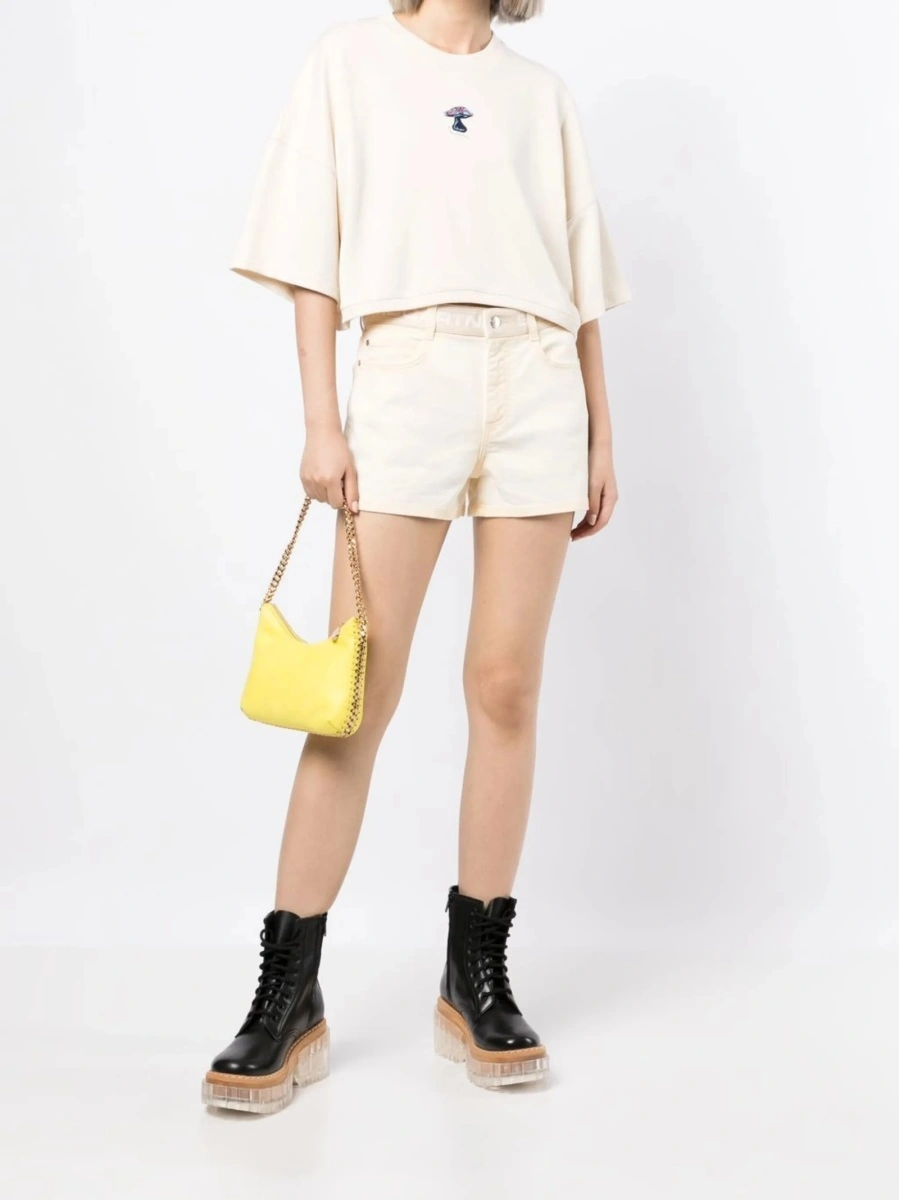 Pantaloni scurti Stella McCartney neutri - Img 2