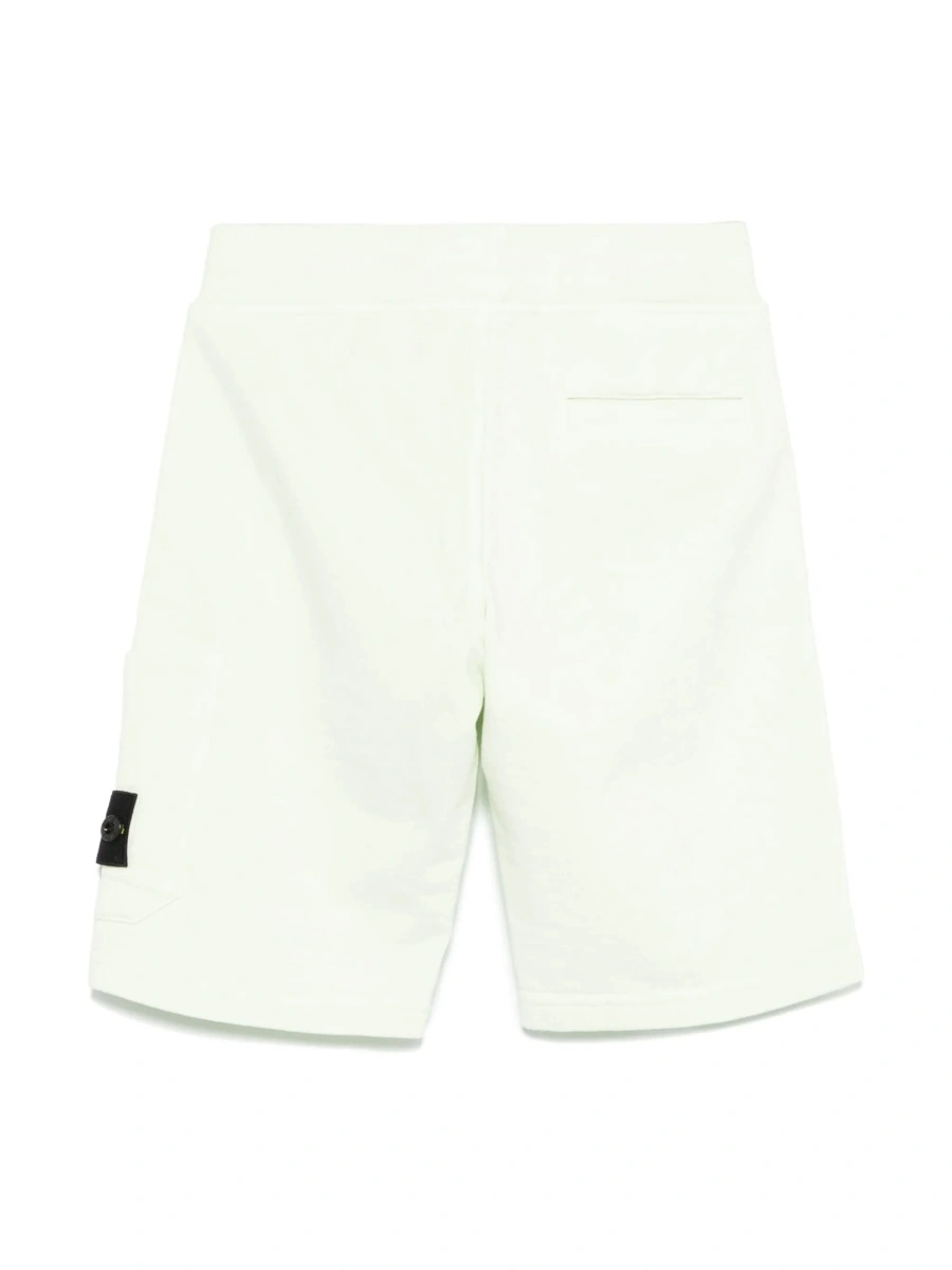 Pantaloni scurti Stone Island verzi - Img 2