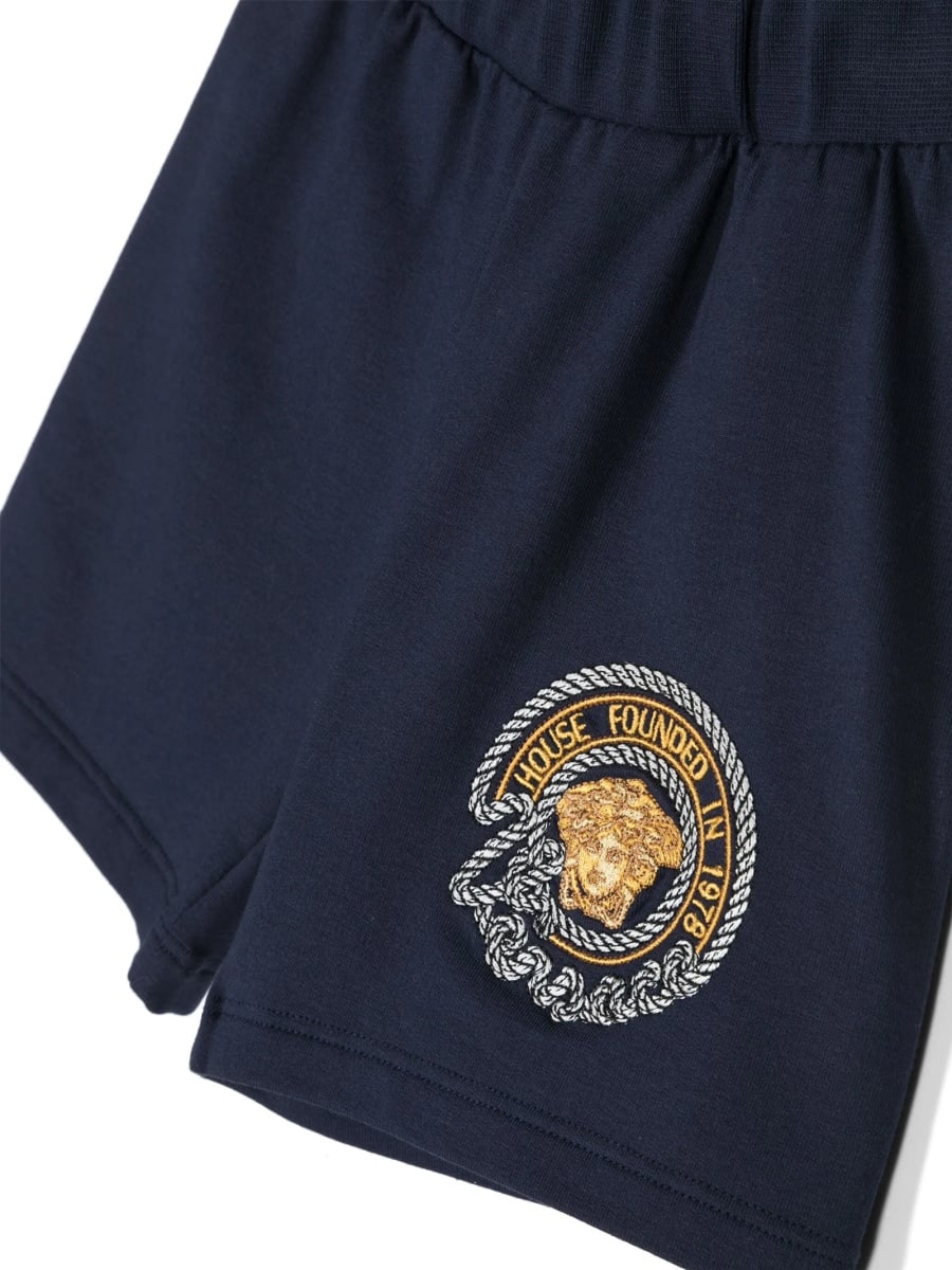 Pantaloni scurti Versace albastri - Img 3