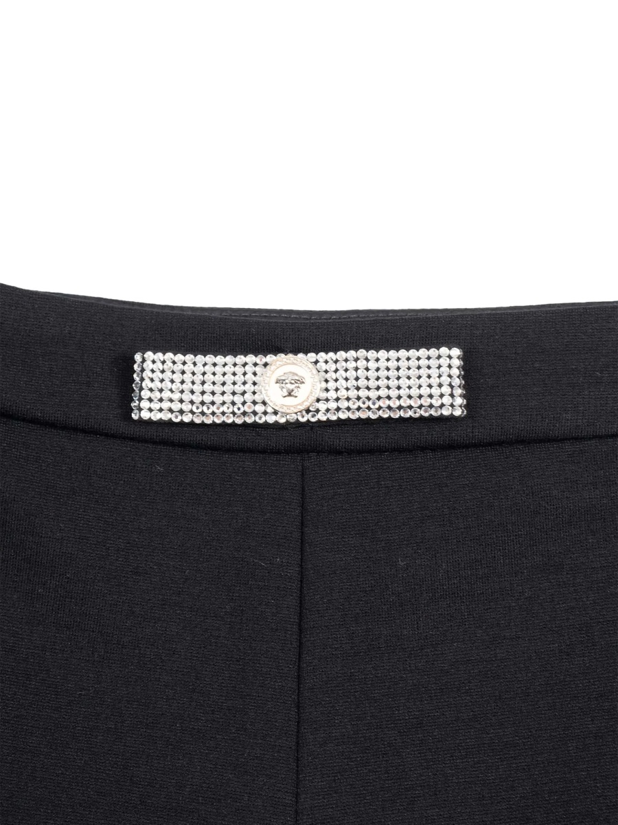 Pantaloni scurti Versace negri - Img 3