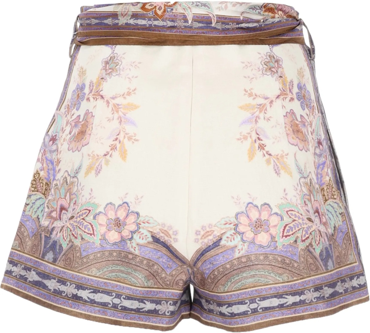 Pantaloni Shorts Con Foulard "Luna" - Img 2
