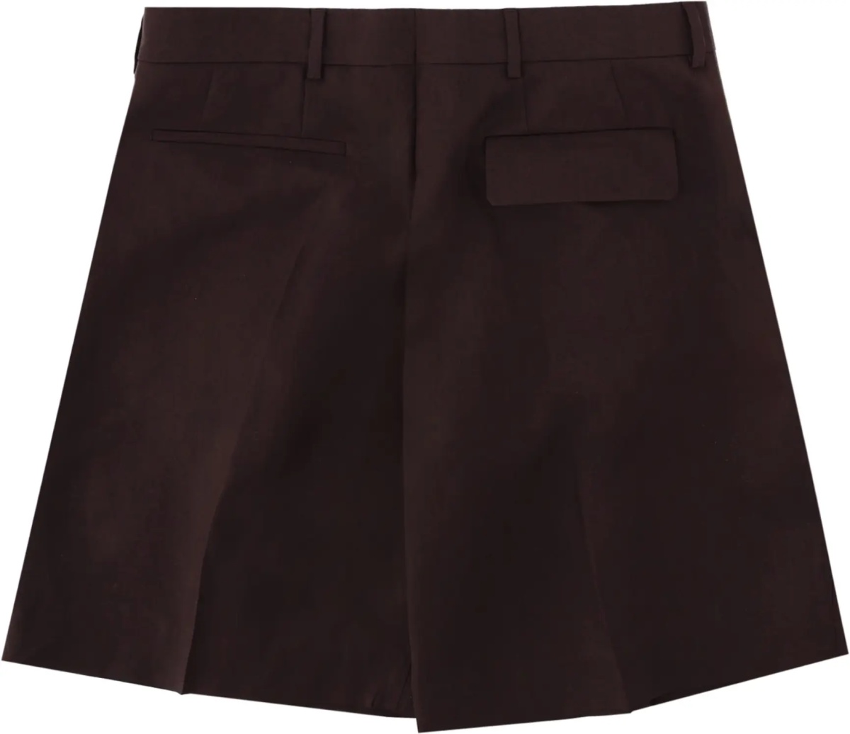 Pantaloni Shorts In Lino - Img 3