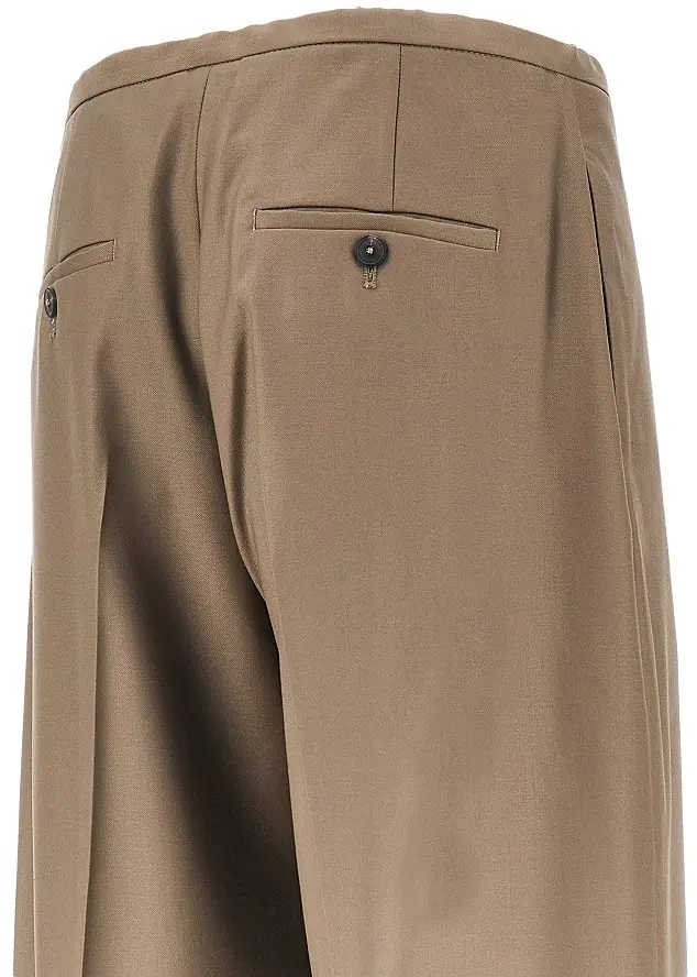 Pantaloni Single pleat wool pants - Img 4