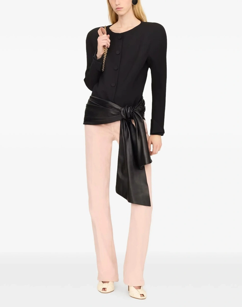 Pantaloni Straight Leg Jeans In Denim - Img 5