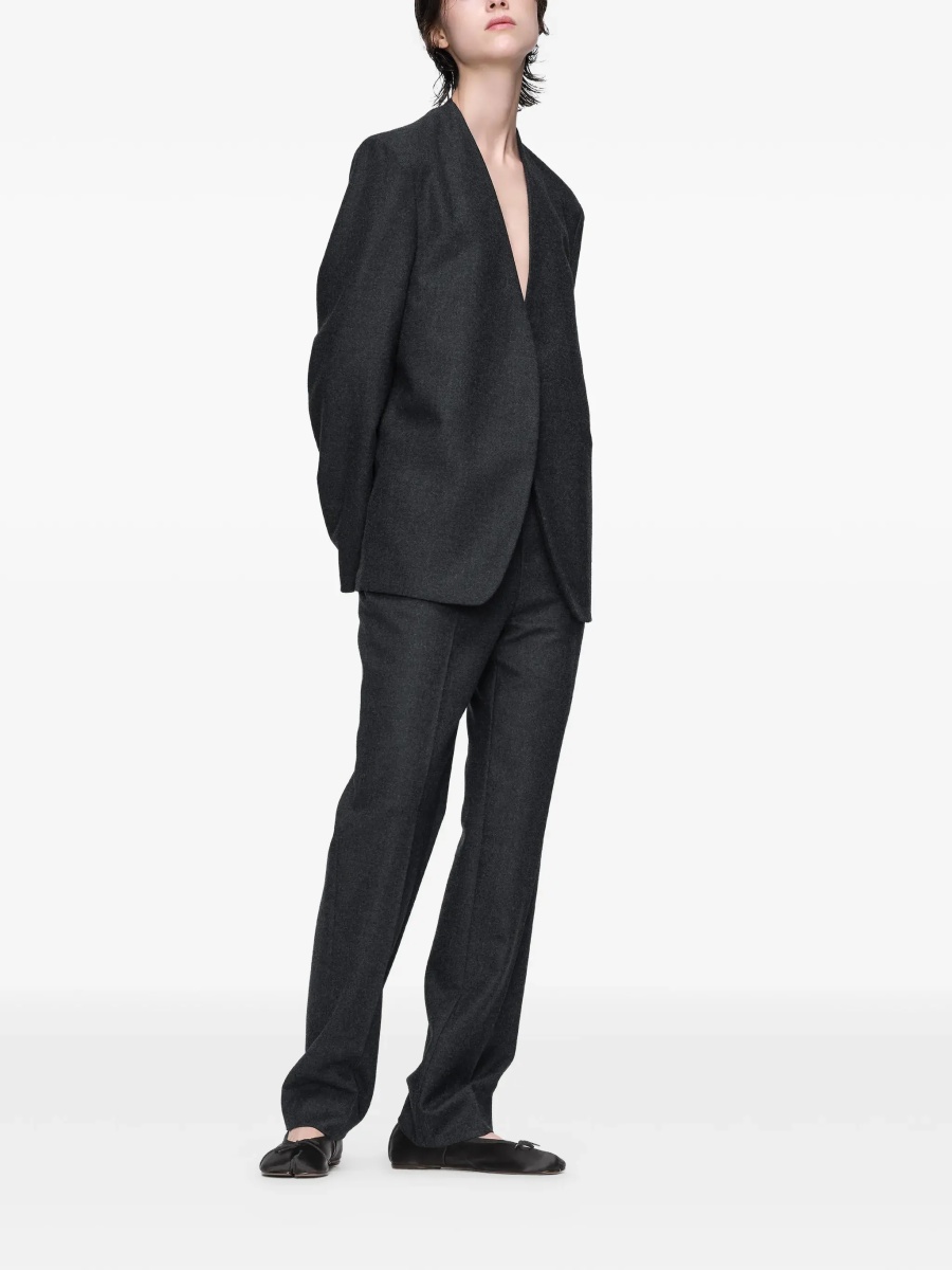 Pantaloni Straight-leg pants in wool - Img 2