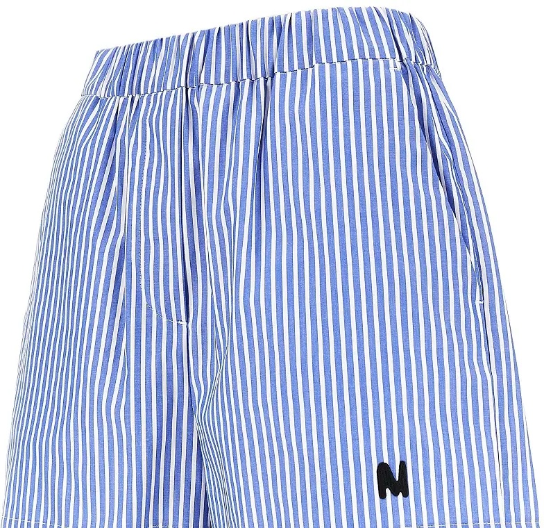 Pantaloni Striped poplin shorts - Img 2