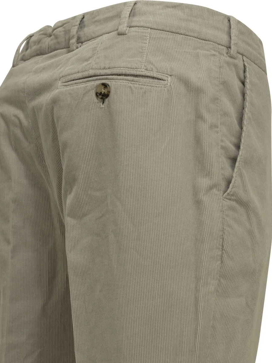 Pantaloni Tailored cotton velvet pants - Img 4