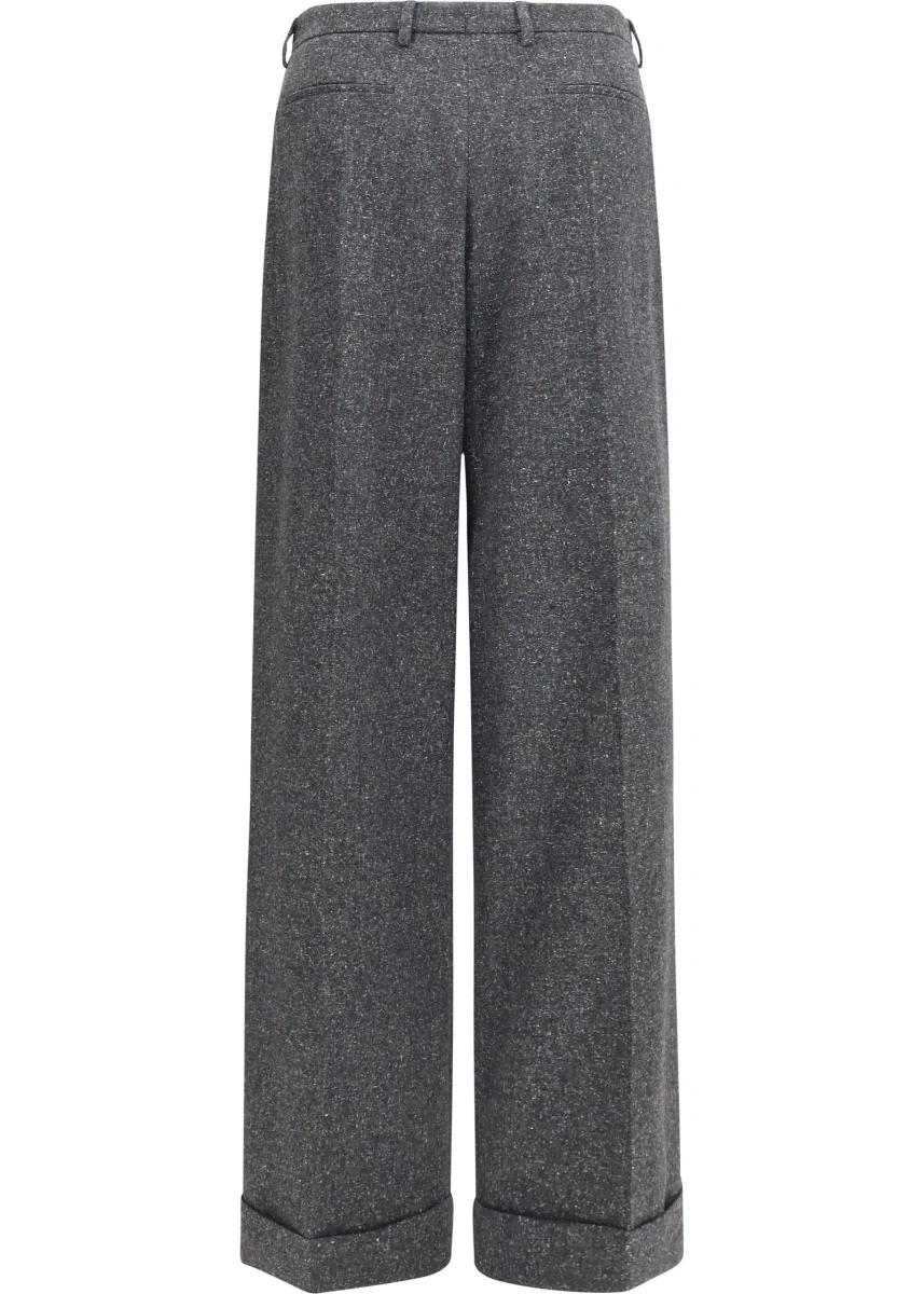 Pantaloni Tailored wool and silk-blend Pants - Img 2