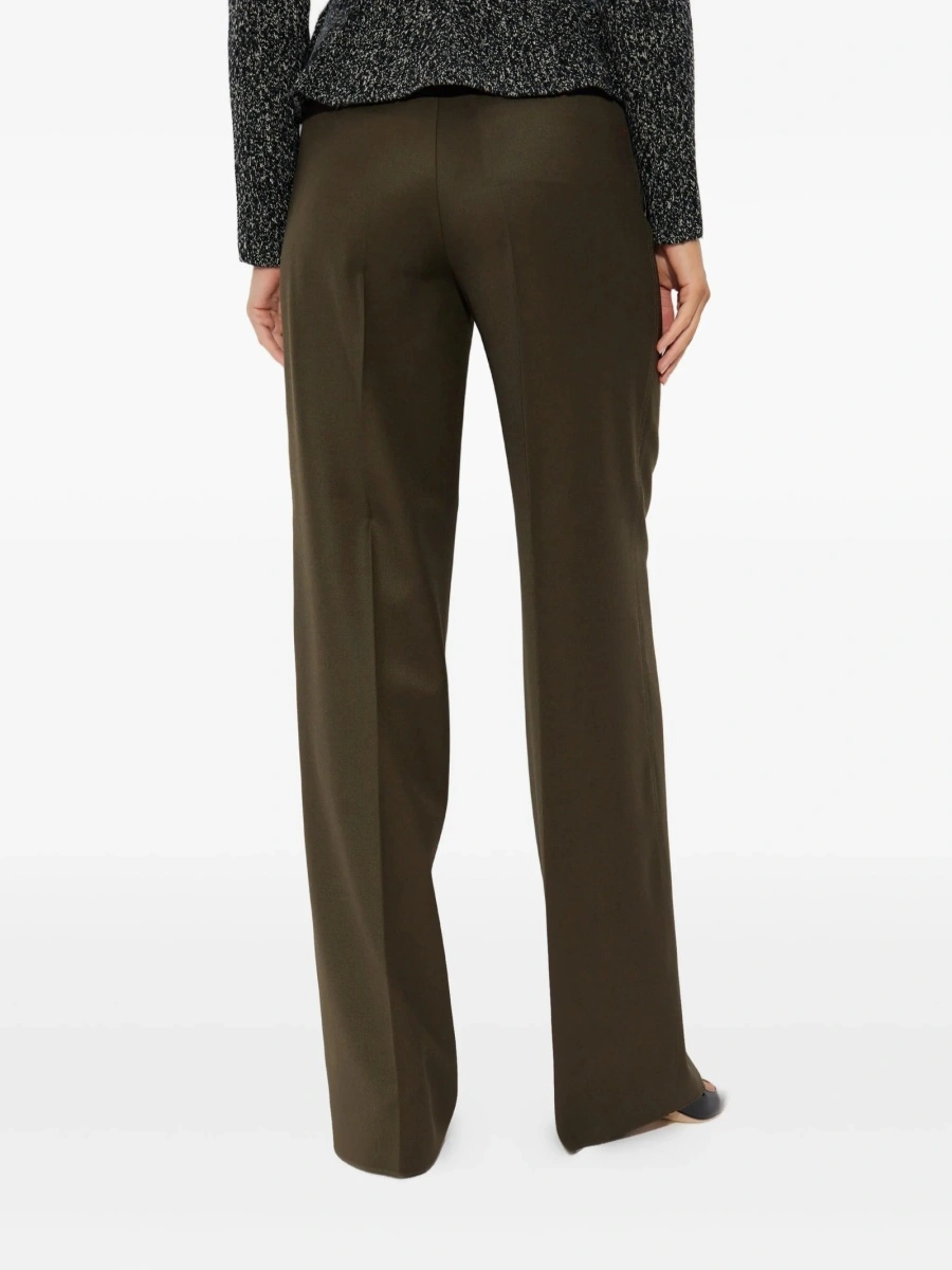 Pantaloni talie inalta Max Mara maro - Img 4