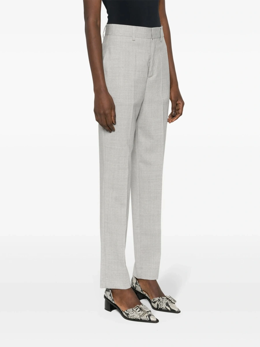 Pantaloni talie inalta P.A.R.O.S.H. gri - Img 3