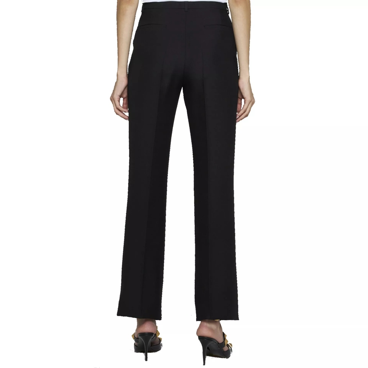 Pantaloni Valentino Wool And Silk Trousers - Img 3