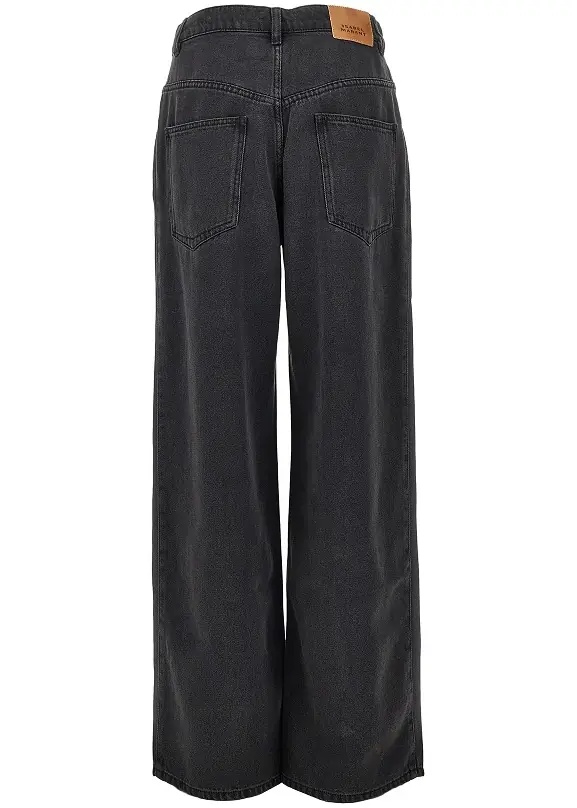 Pantaloni Wide-leg denim pants - Img 3
