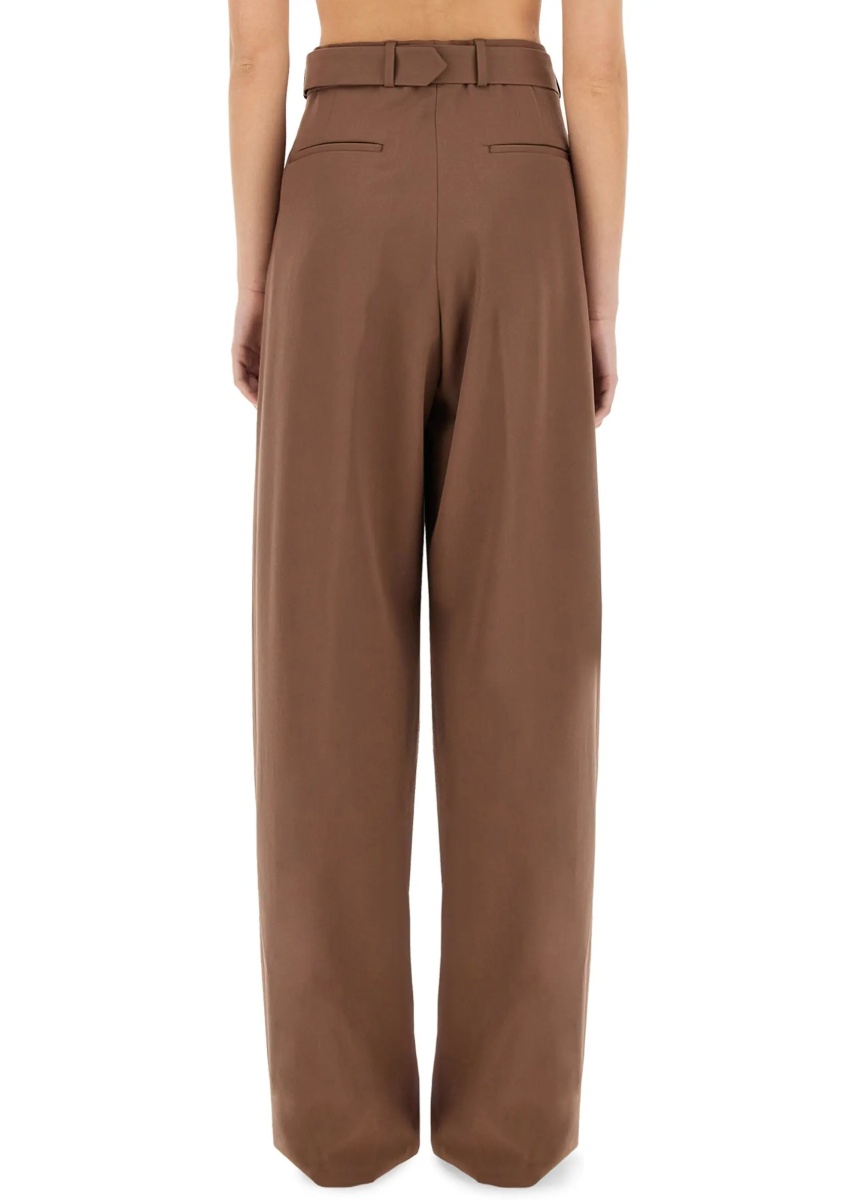 Pantaloni Wide-Leg Pants With Belt - Img 4