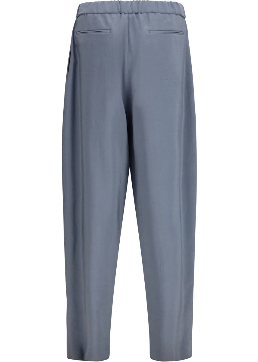 Pantaloni Wide-leg silk blend Pants - Img 2