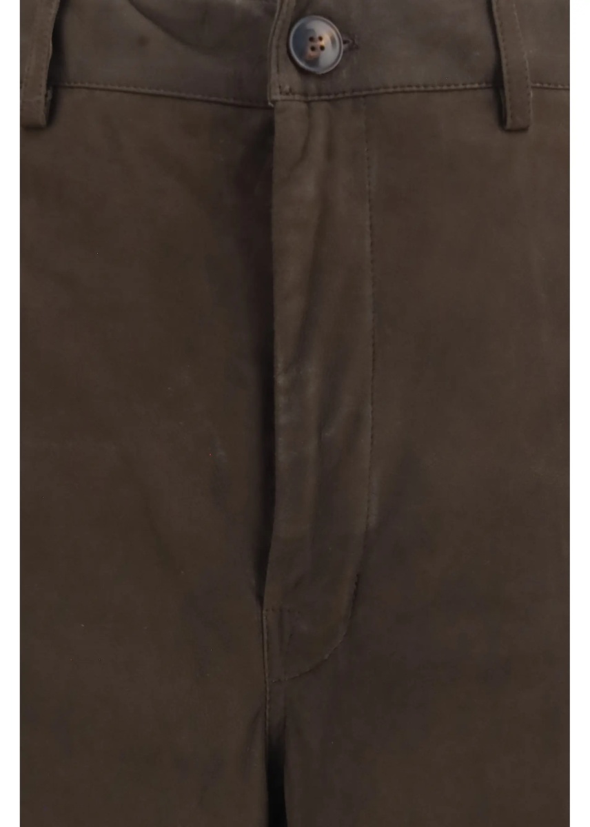 Pantaloni Wide-leg suede Pants - Img 3