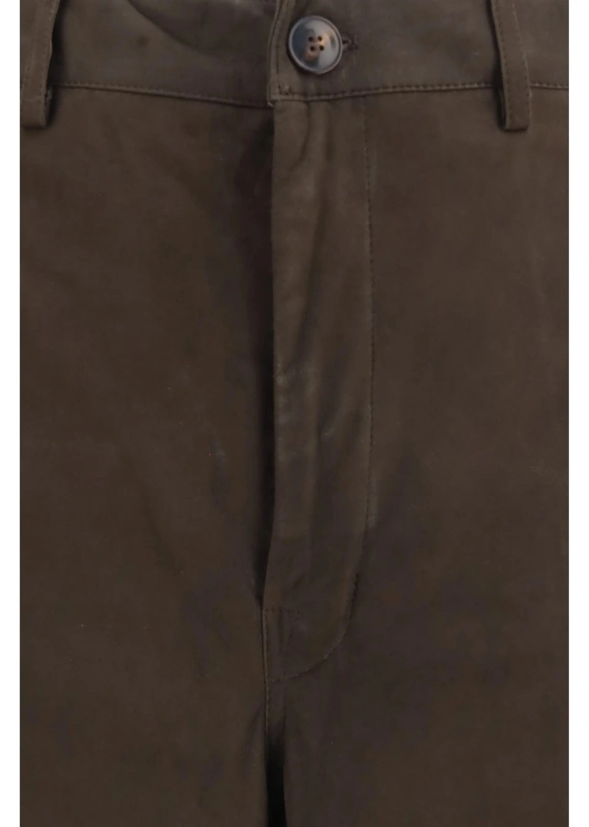 Pantaloni Wide-leg suede Pants - Img 3