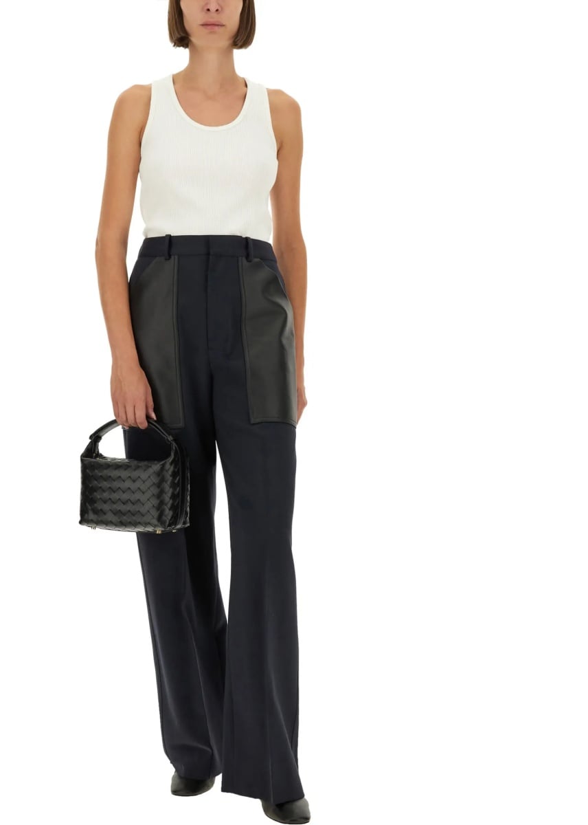 Pantaloni Wool And Cotton Pants - Img 2