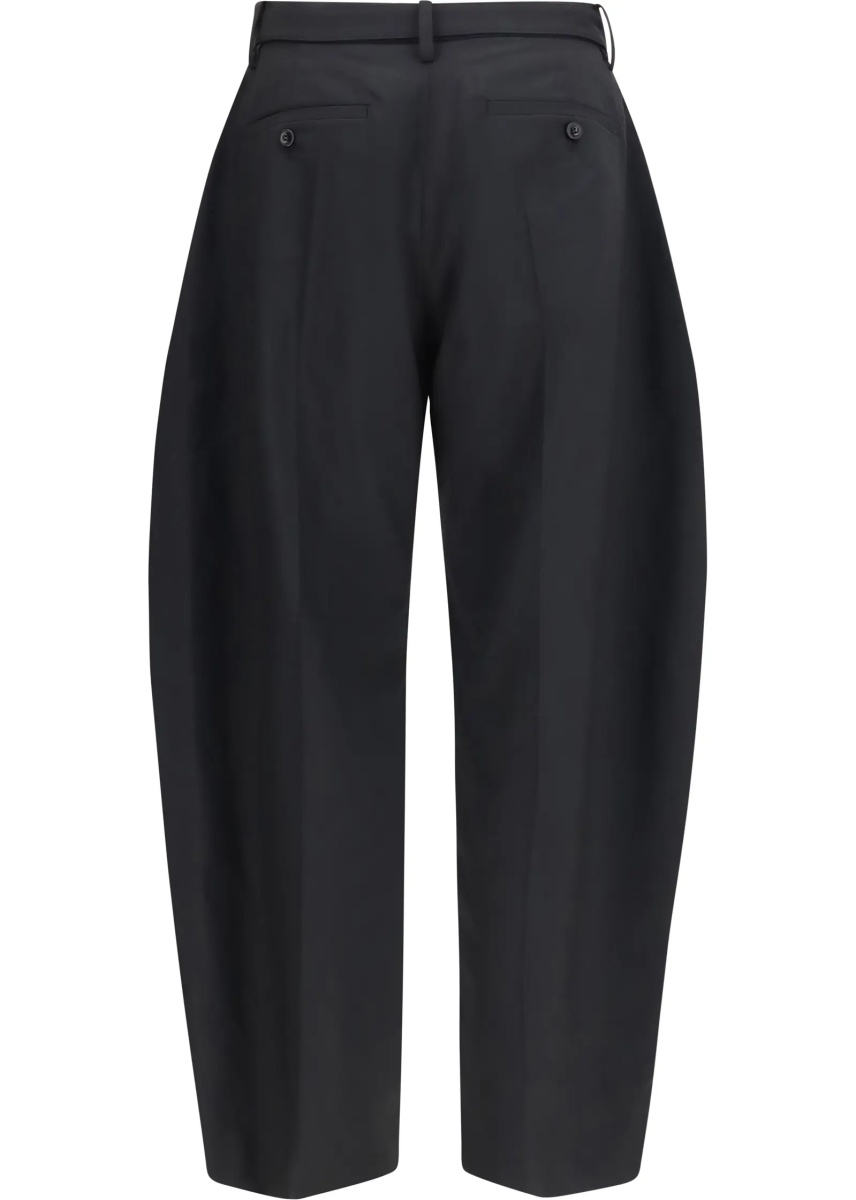 Pantaloni Wool tailored Pants with belt - Img 2