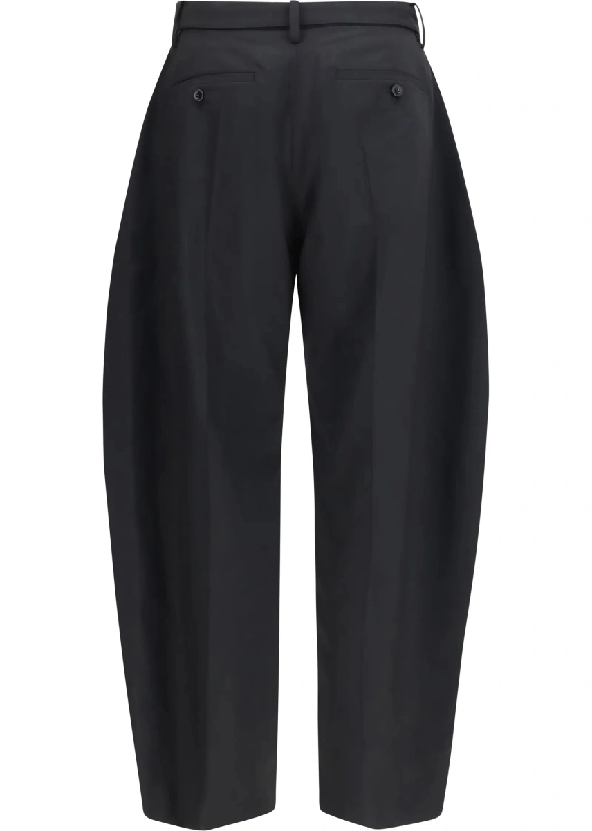 Pantaloni Wool tailored Pants with belt - Img 2