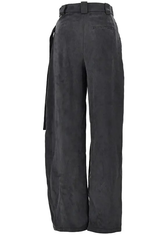 Pantaloni Wrap-over twill pants - Img 3