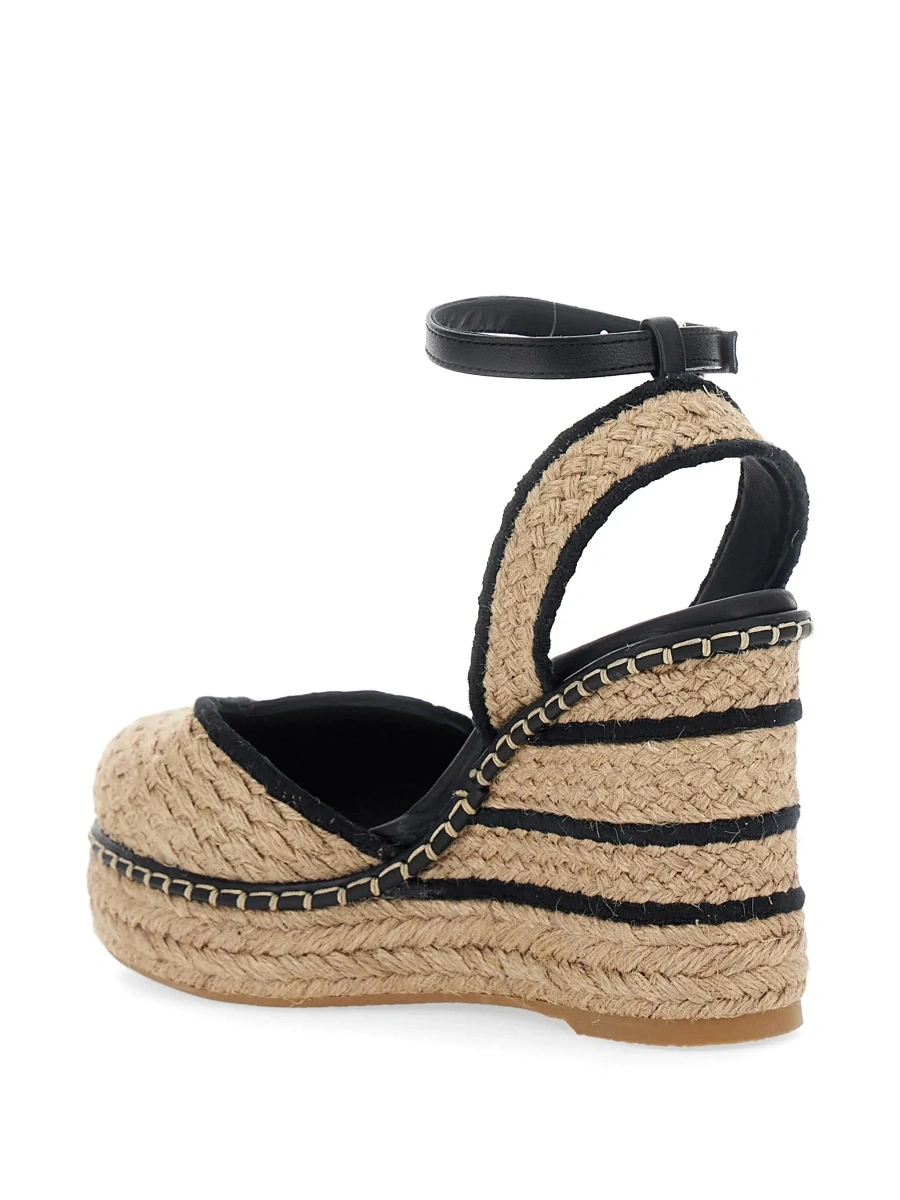 Pantofi cu platforma CASTAÑER bej din textil - Img 7