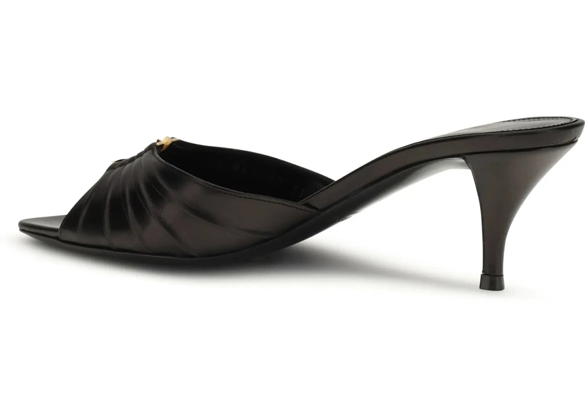 Pantofi cu toc Saint Laurent negri - Img 3