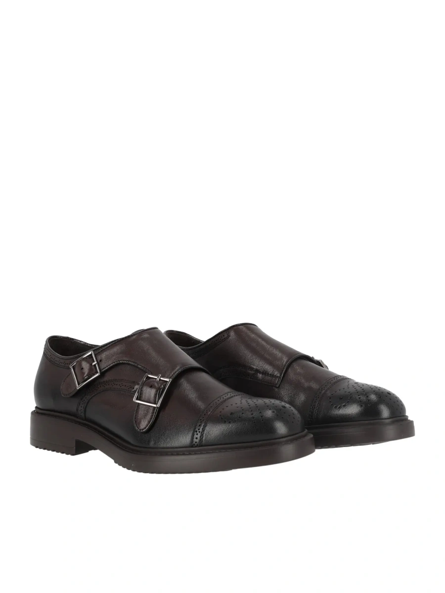 Pantofi DOUBLE BUCKLE (GM) LEVANTO T.MORO+F.DO T.MORO - Img 2