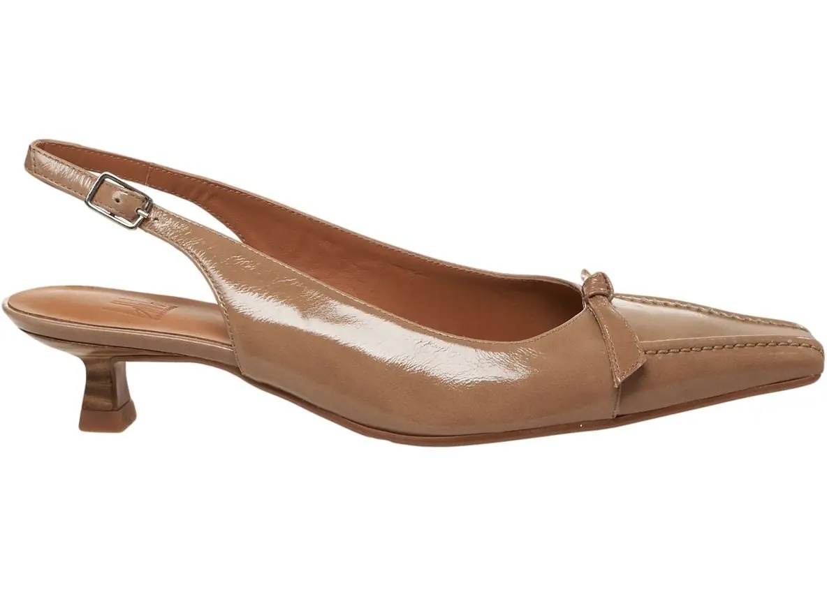 Pantofi Leather slingbacks - Img 2