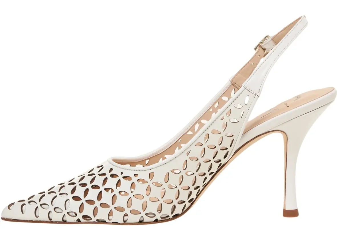 Pantofi Leather slingbacks - Img 3