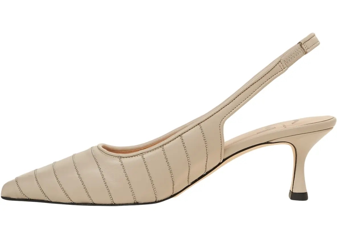 Pantofi Leather slingbacks - Img 3