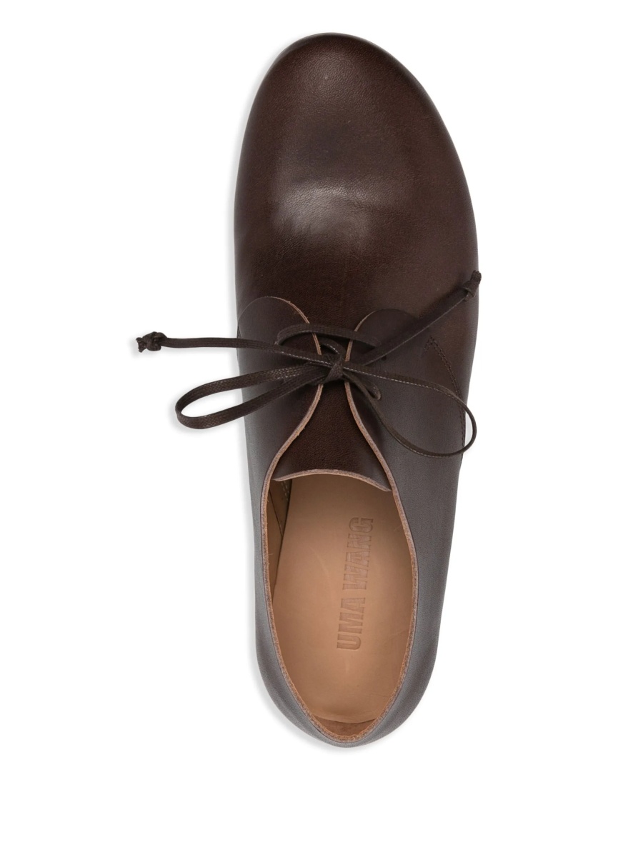 Pantofi Oxford UMA WANG maro din piele - Img 4