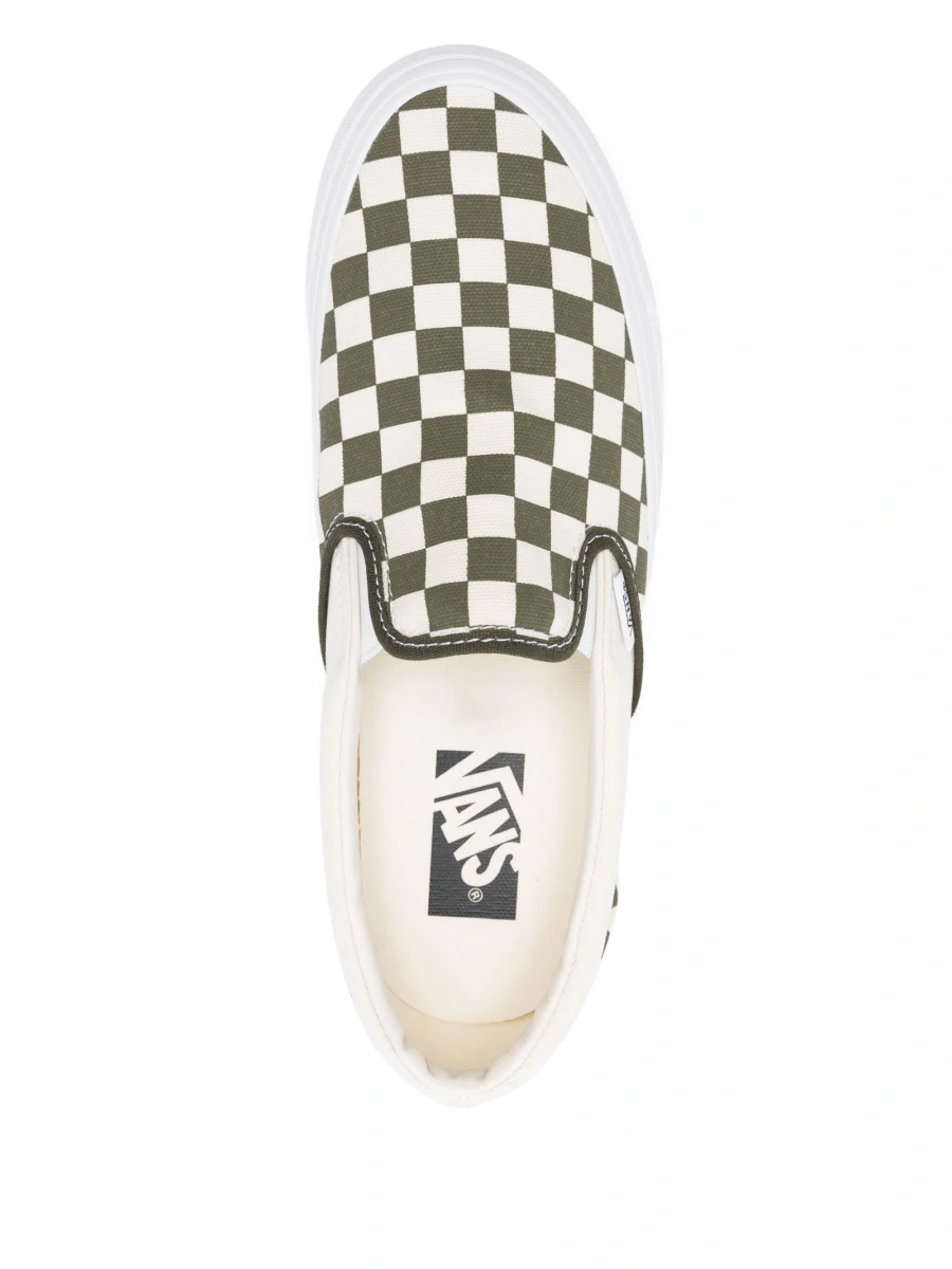 Pantofi slip-on Vans neutri din material textil - Img 4