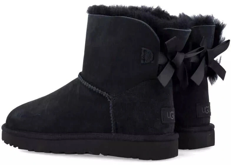 Pantofi UGG Woman'S Mini Bailey Bow Ii Boots* - Img 4