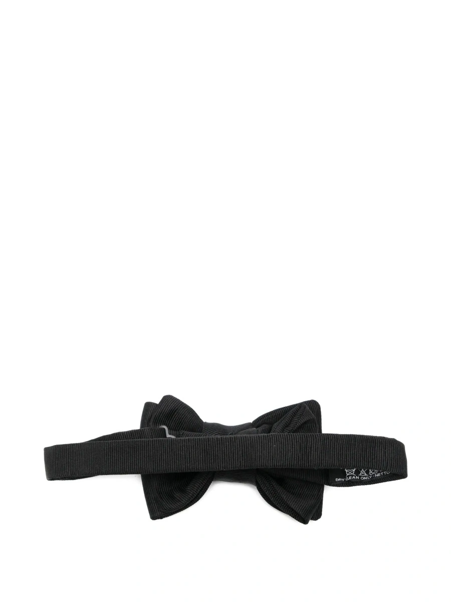 Papion Tom Ford negru din matase - Img 3