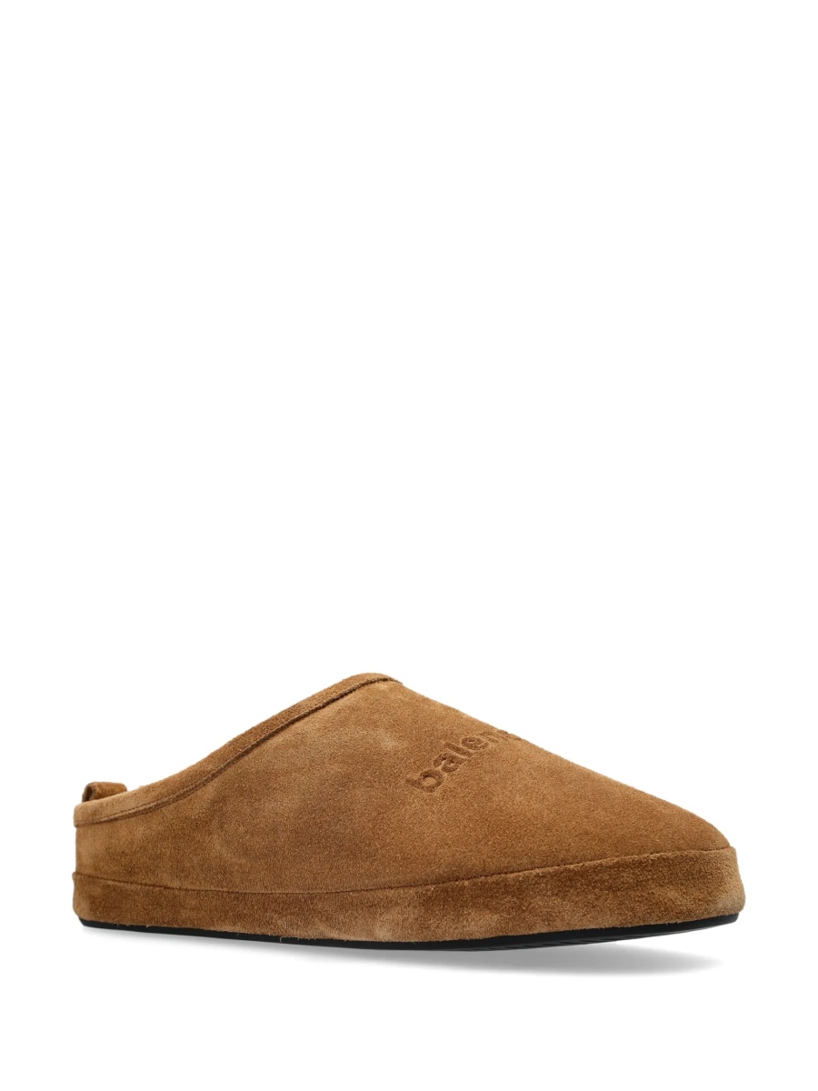 Papuci Balenciaga maro din piele - Img 2