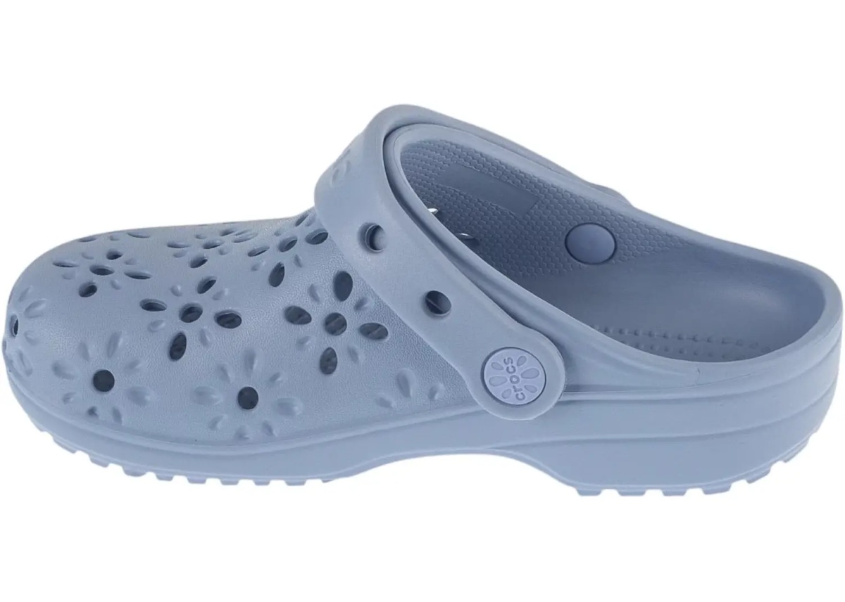 Papuci Classic Floral Cut Out Clog Kids - Img 2