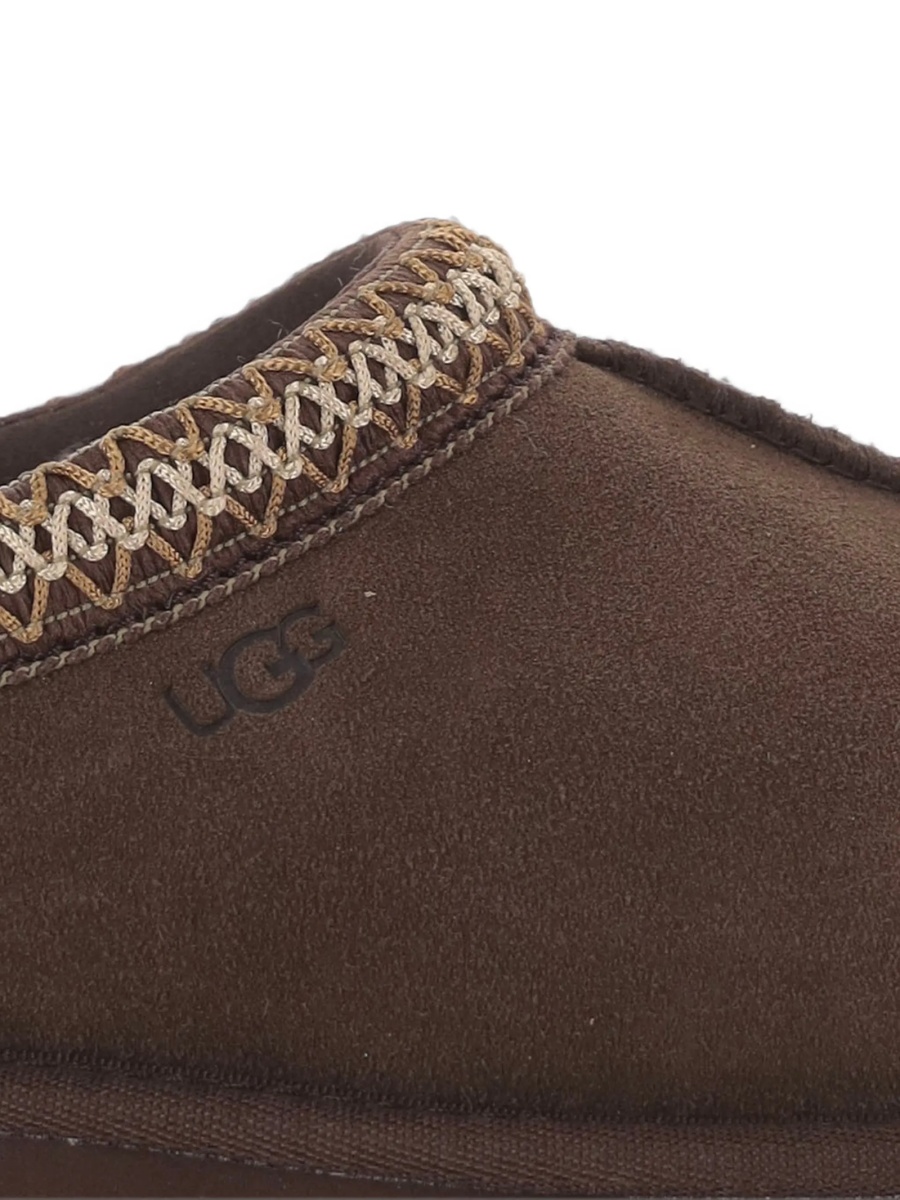 Papuci UGG maro din piele intoarsa si poliester reciclat - Img 8